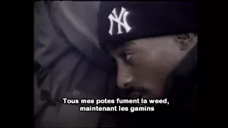 2pac - starin' through my rear view [Traduction] (unofficial video)