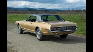 Sold on BaT: 1968 Mercury Cougar XR-7 - Grecian Gold