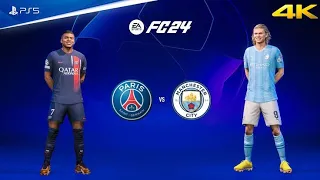 FC 24 | PSG Vs Manchester City | Champions League Final 23/24 | 4k PC |