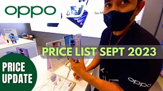 OPPO PHONES PRICE LIST UPDATE 2023 | Reno 10 Series Oppo Find N2 Flip Oppo Reno 8 Oppo A78 A17k A17