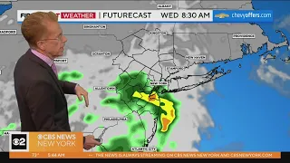 First Alert Weather: Scattered showers, less humid