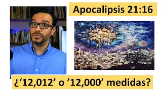 ¿Cuál es el tamaño de la Nueva Jerusalén según Apocalipsis 21:16?  |  Ep 29