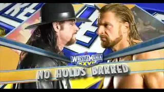 Triple H vs. The Undertaker WM XXVII Full Match On Youtube "In Description"