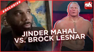 Jinder Mahal on never facing Brock Lesnar, his love for Goldberg, JinderTaker, & more