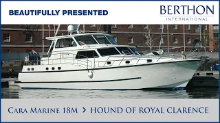 [OFF MARKET] Cara Marine 18M (HOUND) with Hugh Rayner - Yacht for Sale - Berthon International