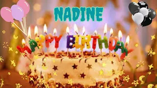 Nadine birthday song – Happy Birthday Nadine