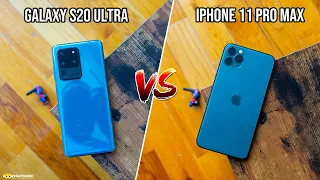 Galaxy S20 Ultra vs iPhone 11 Pro Max | First Look | Which Should you buy?