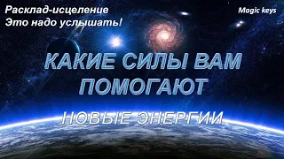 КАКИЕ СИЛЫ ВАМ ПОМОГАЮТ🍀🌳🌺Новые энергии⚡⚡