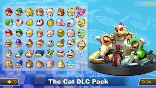 What if you play Cat Mario, Cat Luigi & Meowser in Mario Kart 8 Deluxe (Mushroom Cup) (HD)