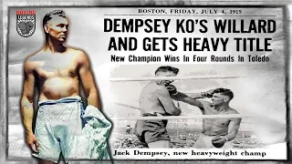 Jack Dempsey | THE MANASSA MAULER | Documentary