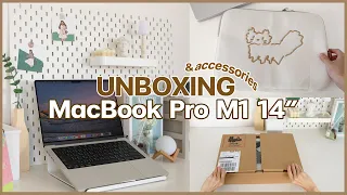 Unboxing MacBook Pro M1 14" 💻 หมดเงินไปเกือบแสน ทำไมถึงซื้อรุ่นนี้? | Holidear