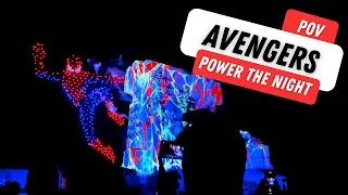 🇫🇷Disneyland Paris - Avengers Power the Night | POV Drone Show 4K