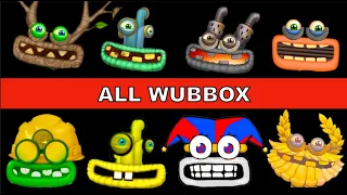 all wubbox mix 01-82 compilation | MSM - MY SINGING MONSTERS | fan made wubbox