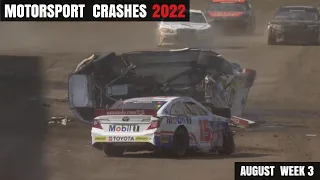 Motorsport Crashes 2022 August Week 3