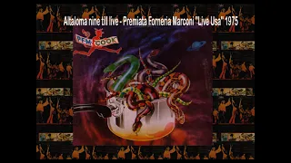 Premiata Forneria Marconi - Altaloma nine till live    ( Live Usa )  1975