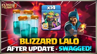 After Update! Best Th14 Blizzard LaLo Attack Strategy | Best Th14 Attack Strategy Clash of Clans coc