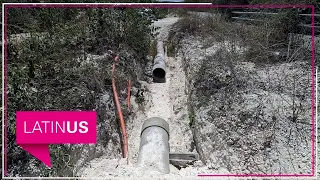 El engaño de AMLO por el Tren Maya: inauguró acueducto sin terminar e incumplió abastecer agua