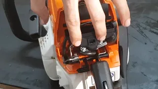 Como retirar o carburador da MOTOSSERRA STIHL MS 210, MS 230 ou MS 250.