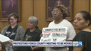 Protest prompts Kent Co. commissioners to relocate meeting