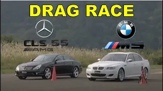 Drag Race #89 | BMW M5 E60 vs Mercedes Benz CLS 55 AMG