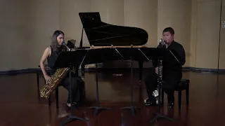 Black by Marc Mellits - Chanika Suttipituk(Baritone Sax), Pawarit Reungrong (Bass Clarinet)