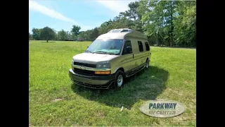 SOLD! 2011 Road Trek 190 Popular Class B Camper Van. 75K Miles, Chevrolet 6.0 V8,15MPG,20ft. $59,900