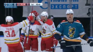 Kunlun Red Star 3 HC Sochi 2 / 2018.08.24 Highlights