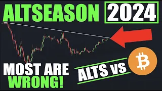 Most Are WRONG About 2024's Altcoin Season! - The Brutal TRUTH