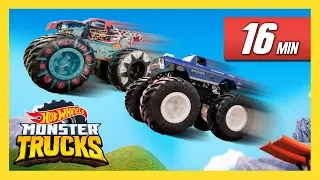 Ultimate Monster Trucks Challenge! | Monster Trucks Island | @HotWheels