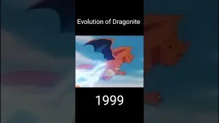 Evolution of Dragonite pokemon