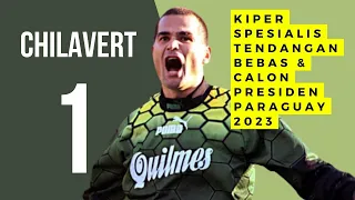 Jose Luis Chilavert Kiper Spesialis Tendangan Bebas Calon Presiden Paraguay 2023