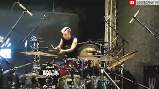 Aksi Drum Solo Ikmal Tobing Di Acara Sabian Day 2023 Melodia Musik