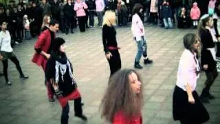 Michael Jacksons: Thriller (flashmob) Lviv.2009