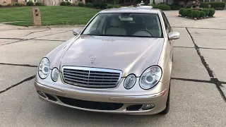 2005 MERCEDES BENZ E320 CDI SEDAN TURBO DIESEL INLINE-SIX BEST MOTOR WALK AROND VIDEO