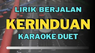 KARAOKE KERINDUAN RHOMA IRAMA