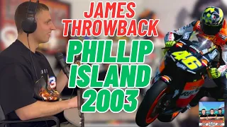 Motogp Throwback - Phillip Island 2003