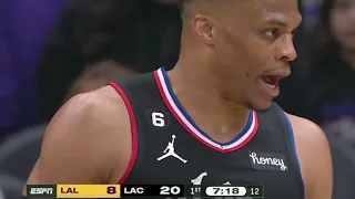 RUSSELL WESTBROOK CANT STOP TALKING SMACK TO LEBRON! "DONT DISRESPECT ME!!"