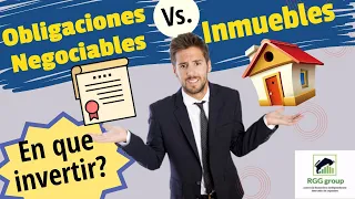 ✅Obligaciones Negociables Vs. Inmuebles✅ Cual es mejor inversion?💥Comparativa riesgo-rendimiento