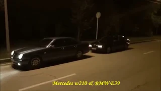 Mercedes w210 and BMW e39