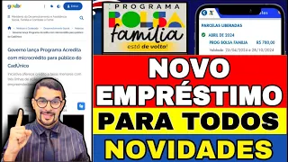 NOVO EMPRÉSTIMO PARA TODOS DO BOLSA FAMÍLIA! ATÉ R$21.000? QUEM ESTÁ NEGATIVADO? QUANDO LIBERA?