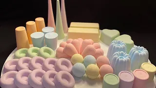 ASMR baking soda | pastel colors