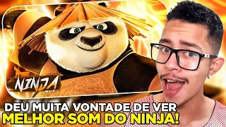 O PO VIROU UM DEUS! REAGINDO a Herdeiro do Chi | Po (Kung Fu Panda) | Ninja