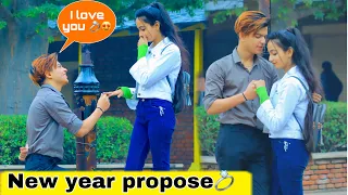 New Year Special || Prank On Girlfriend (Gone Wrong + Romantic) || Shahfaiz World