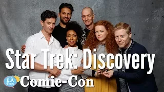 "Star Trek: Discovery" Cast Reacts To New Trailer: Comic-Con | Los Angeles Times