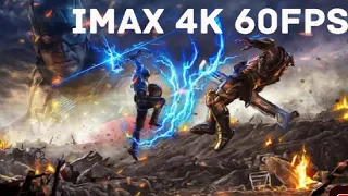 Endgame Scene 4K 60FPS. IMAX || Ironman, captain america,thor vs Thanos