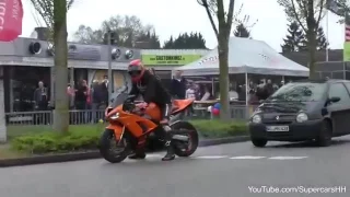 Motorcycle Compilation - Burnouts, Brutal Sounds and more! German Experience!