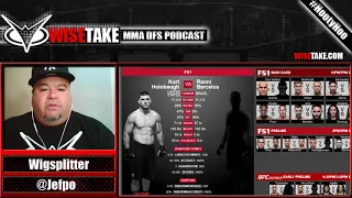 MMA DraftKings Podcast - UFC Fight Night 133 Dos Santos vs Ivanov  w/ @JefPo