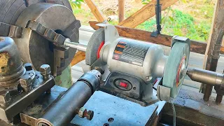 This technique is not taught in any school, making additional tools for lathes