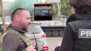 Немецких пользователей сети взбудоражили украинские танки со свастиками