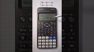 📌 SISTEMA de ECUACIONES 2x2 con CALCULADORA